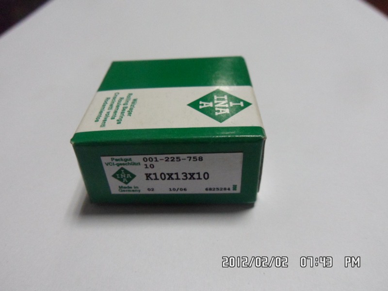K10*13*10 Needle Roller Bearing K10*13*10mm Bearing Sizes Miniature Needle Roller Bearing